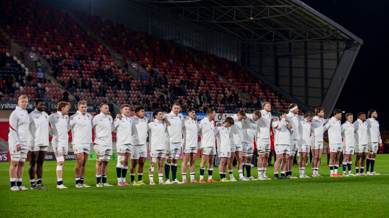 England A singing the national anthem in 2026