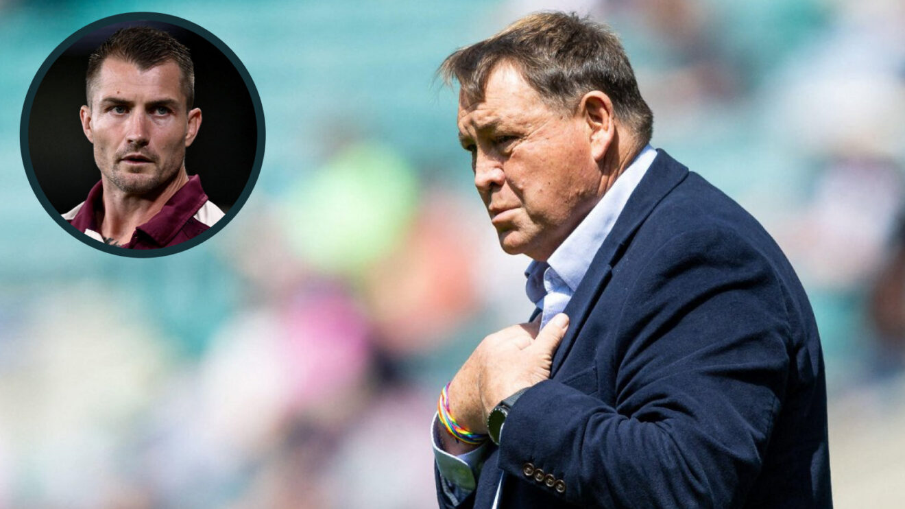 Steve Hansen and Kieran Foran image