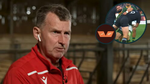 Nigel Owens weighs into Cam Roigard debate: ‘South Africa caused this’