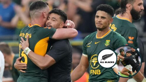 two layer image of All Blacks rugby