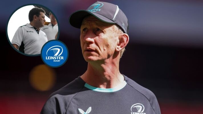 two layer image of Irish rugby