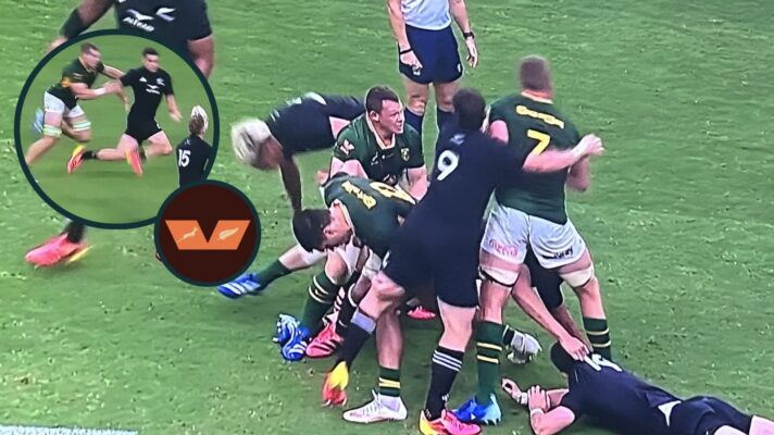two layer image from Rugby's Greatest Rivalry