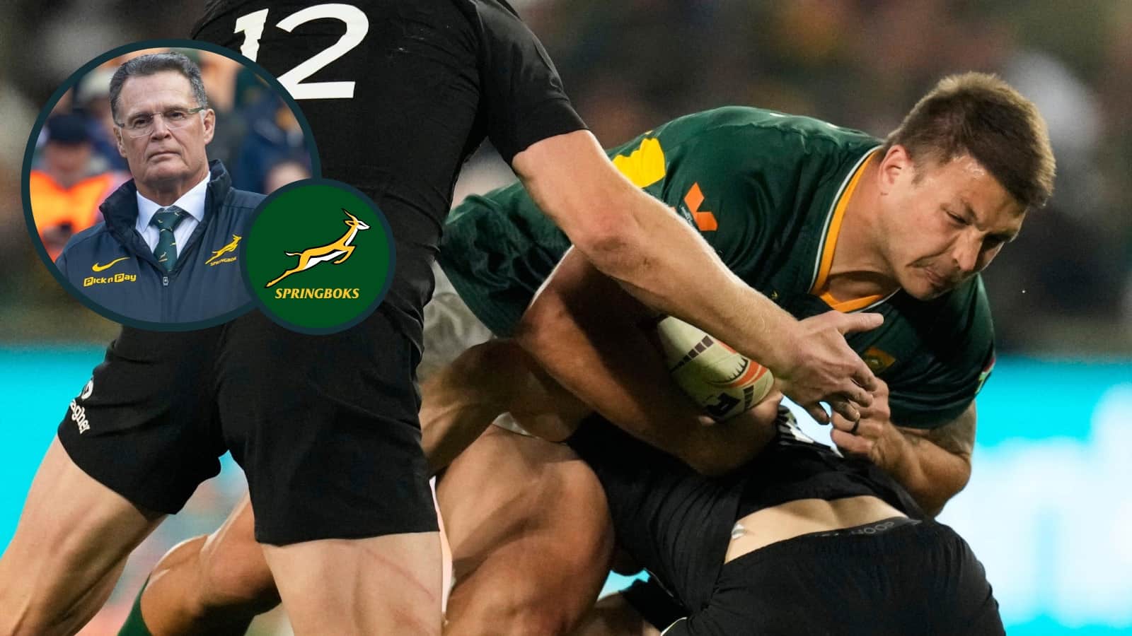 Springboks Name Andre Esterhuizen Captain as Rassie Erasmus Makes 13 Changes