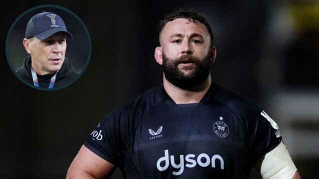 A two layered image of Will Stuart and Jason Gilmore