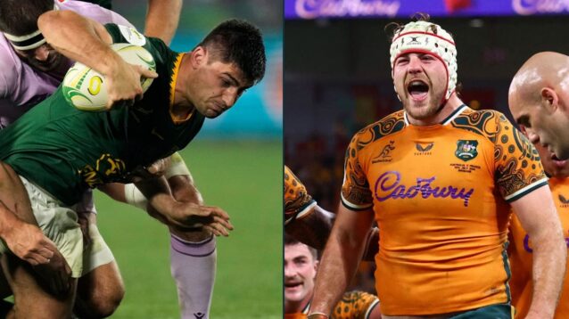 Paul de Villiers and Fraser McReight will face off as the Springboks and Wallabies collide in Perth.