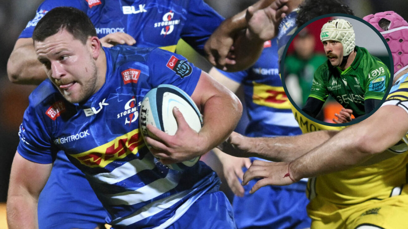 Andre-Hugo Venter and Mack Hansen pic