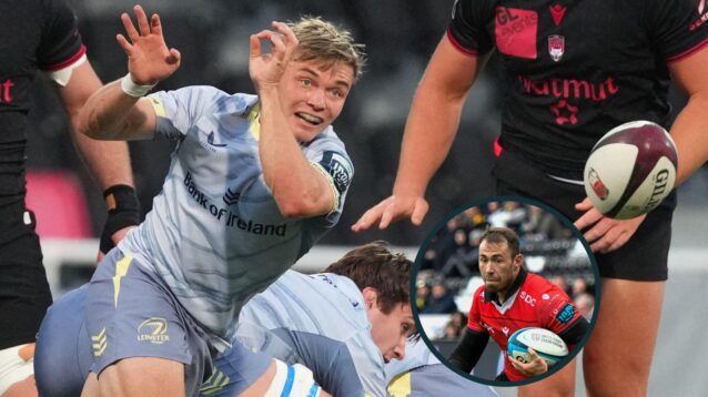 two layer image of URC rugby