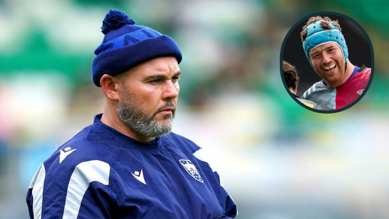 A two layered image of Matt Ferguson and Joe Gray