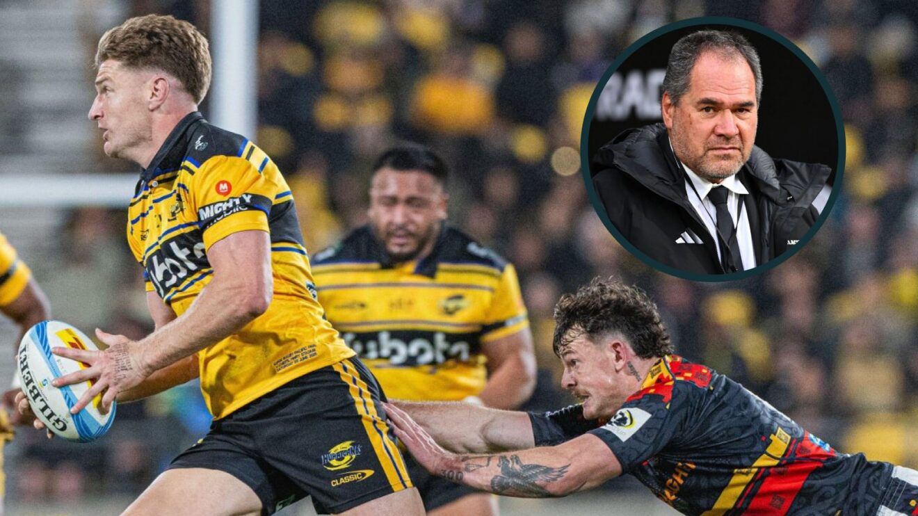 Jordie Barrett and Dave Rennie image