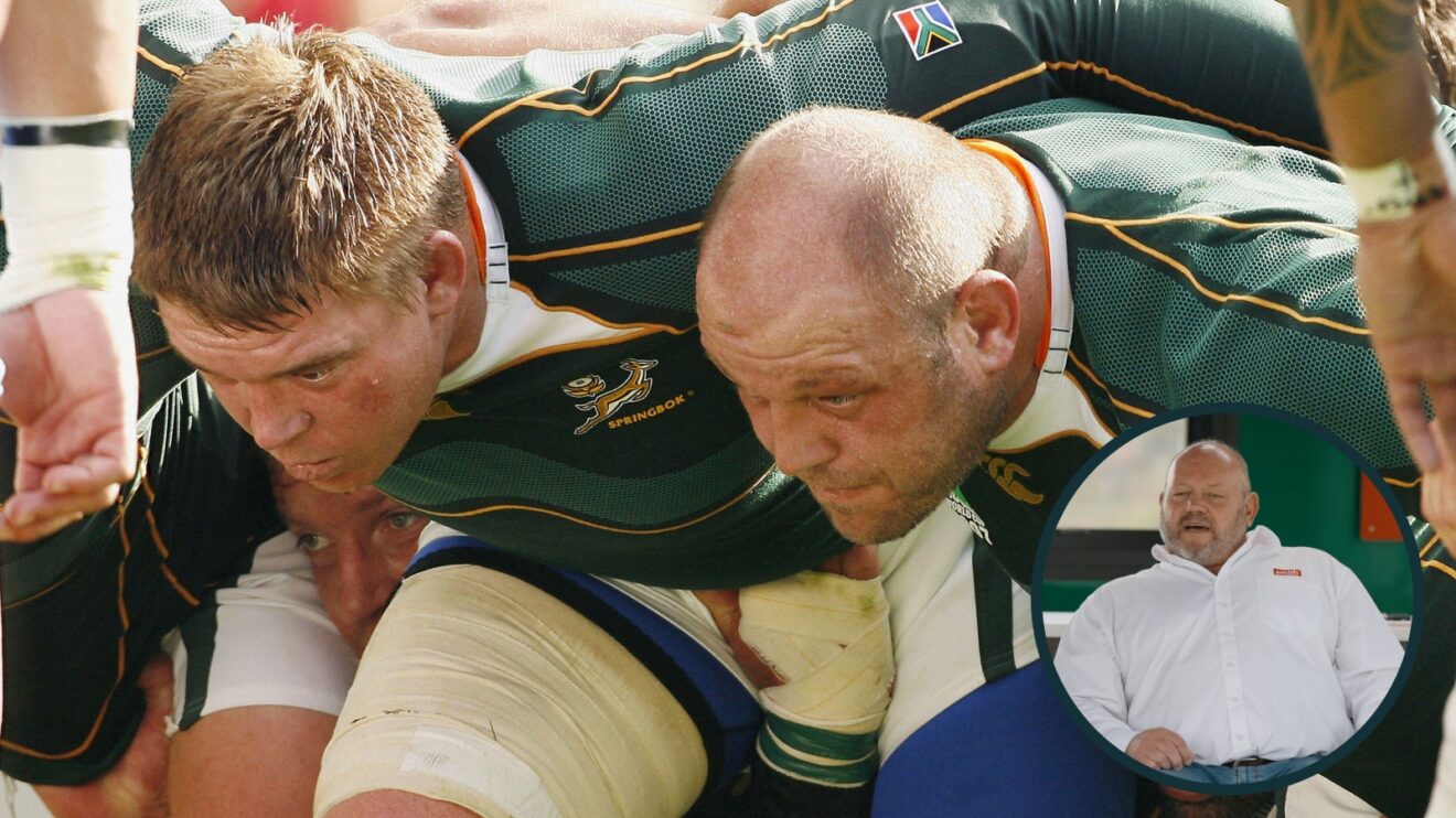 'Let's play rugby and let's go and box afterwards' - Os du Randt on the three differences between the amateur and professional game