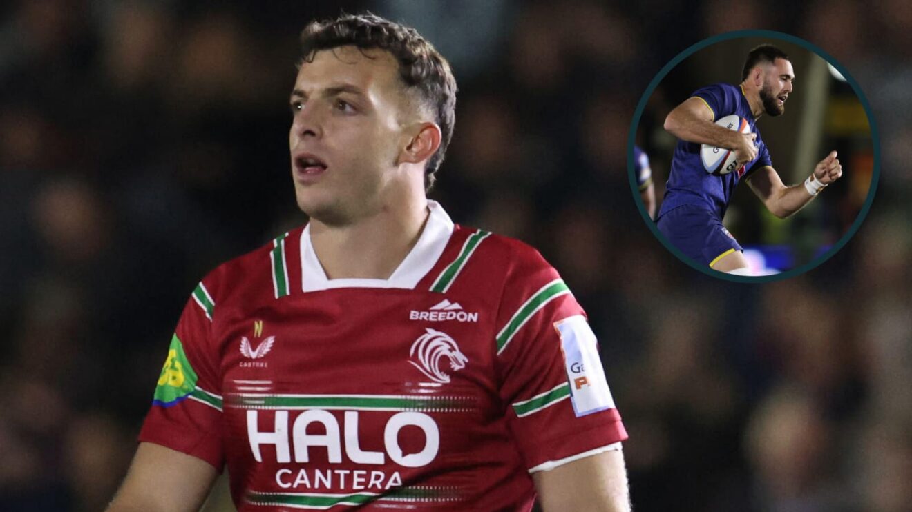 Leicester Tigers wing Adam Radwan scored against his former club.