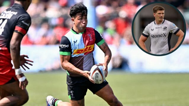 Marcus Smith and Owen Farrell start at 10 for Harlequins and Saracens respectively.