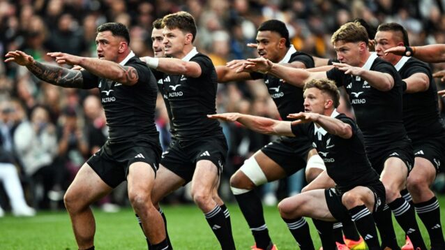 All Blacks haka v Wallabies in 2026
