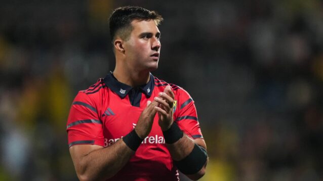 Dan Kelly in action for Munster.