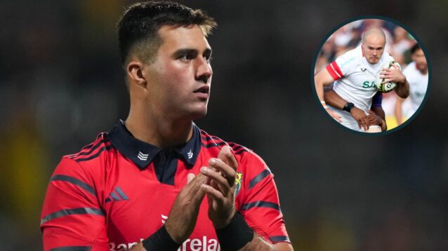 Munster centre Dan Kelly and Jacob Stockdale for Ulster.