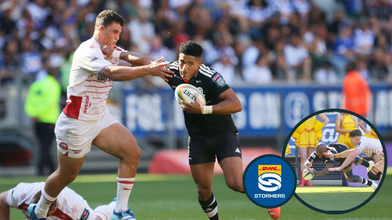 Sacha Feinberg-Mngomezulu impressed for the Stormers against the Sharks.