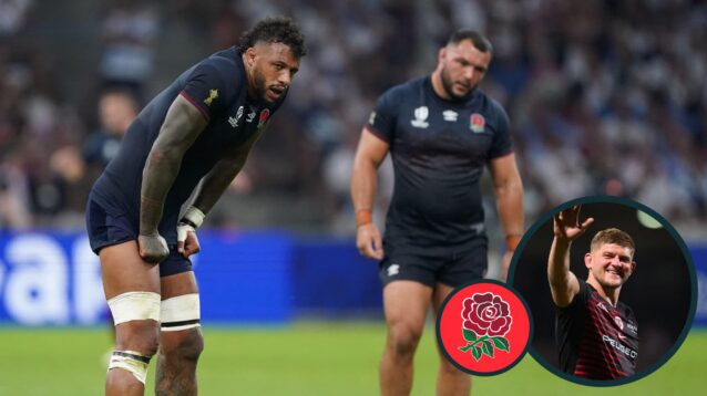 Courtney Lawes and Ellis Genge spoke out on England's overseas rule.