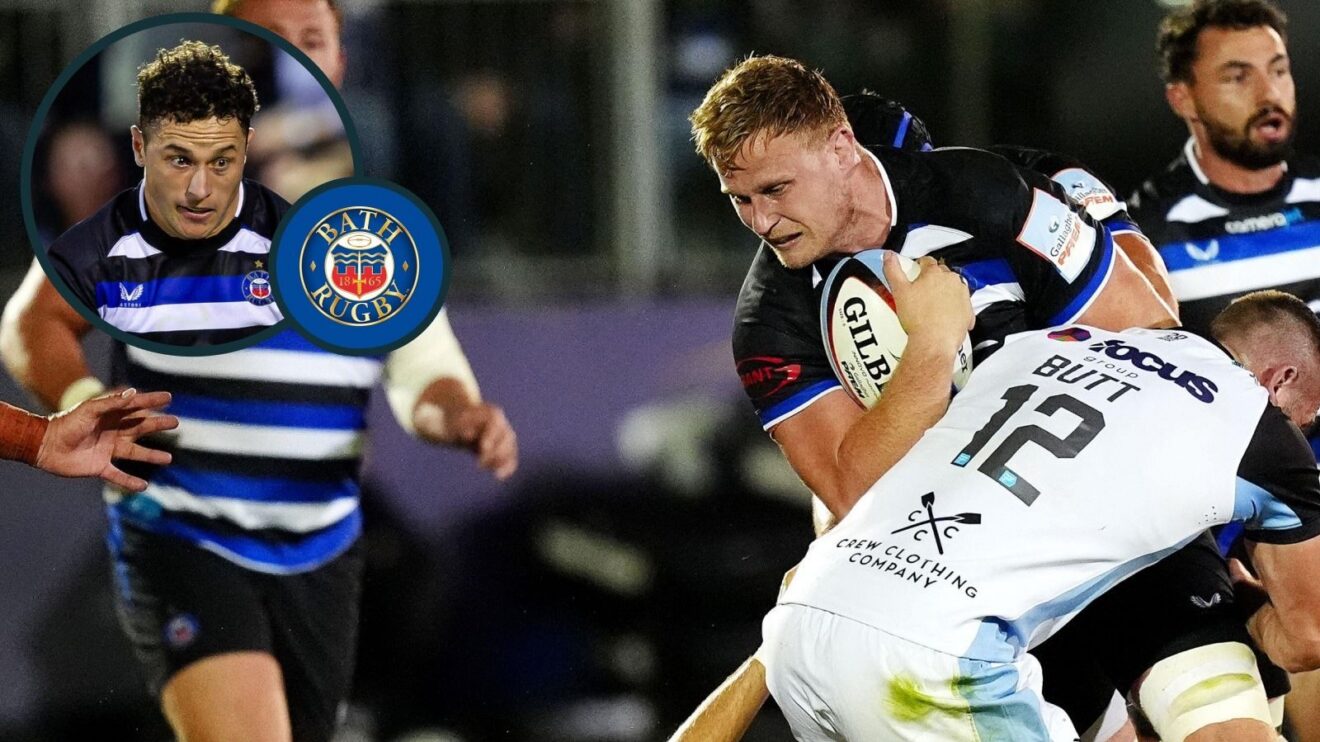 A two layered image of Dan du Preez (right) and Henry Arundell (left)