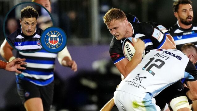 A two layered image of Dan du Preez (right) and Henry Arundell (left)