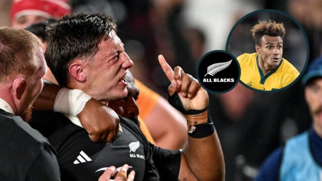 two layer Bledisloe Cup rugby image