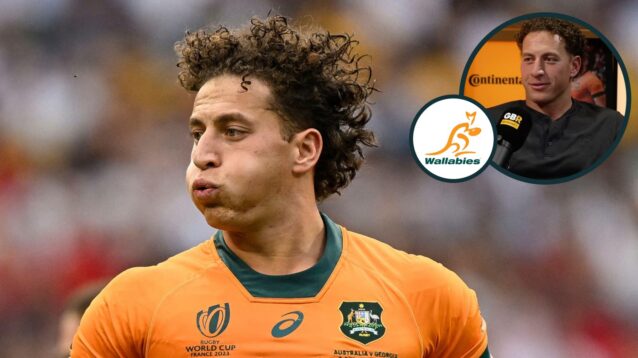 two layer Wallabies rugby image