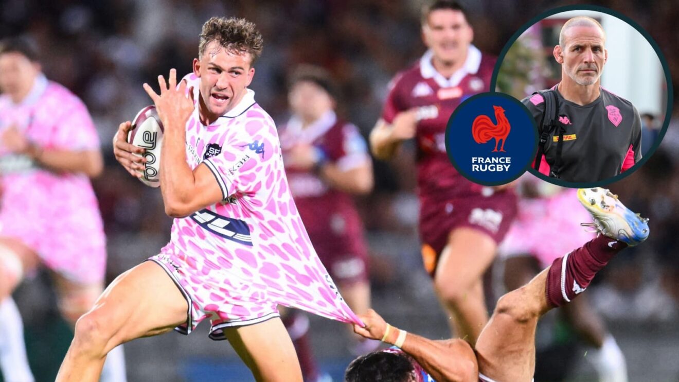 Stade Francais head coach Paul Gustard hails centre Jeremy Ward.