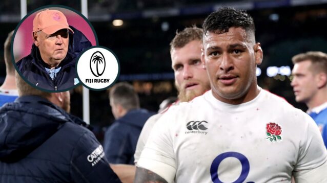 A two layered image of Nathan Hughes and Jake White